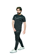 NK Black Tracksuit  - Summer (Shirt & Trouser)