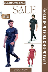 Premium Drifit Track Suits  ( Pack Of 3 ) ( Clearance Sale )